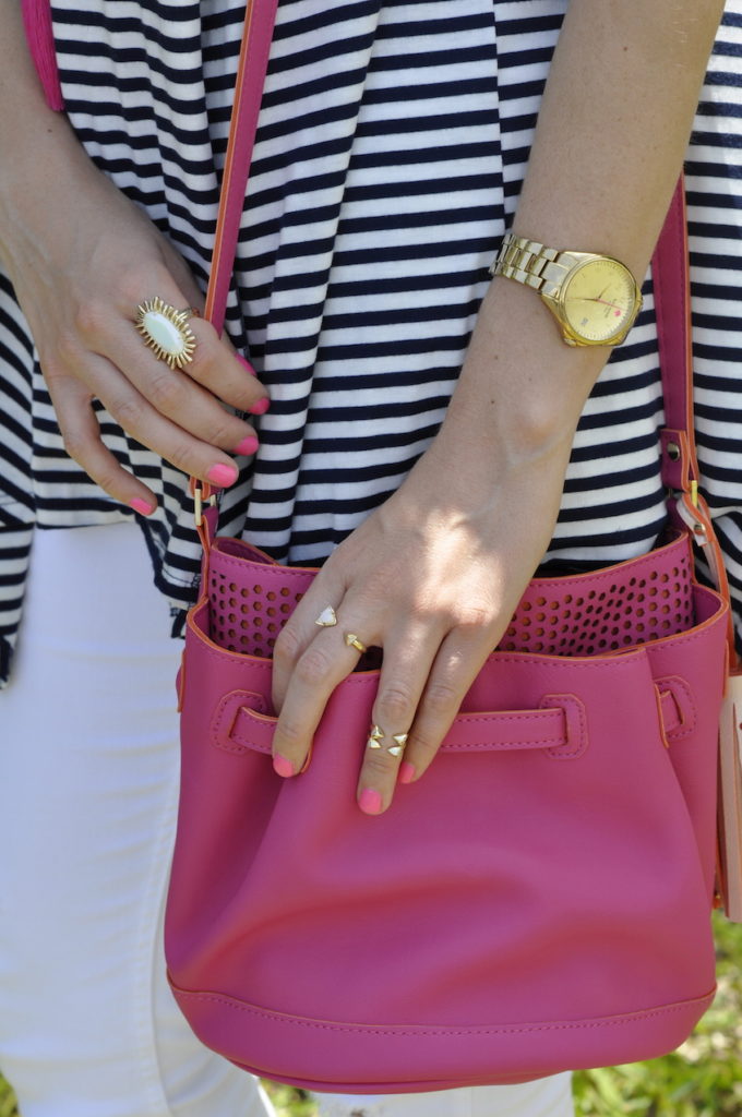 Pink and Stripes 1