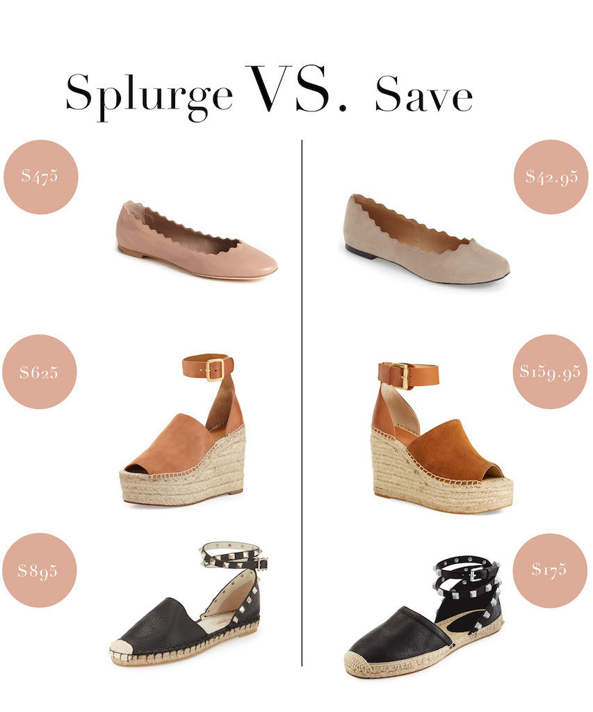 splurge vs save